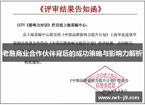 老詹商业合作伙伴背后的成功策略与影响力解析
